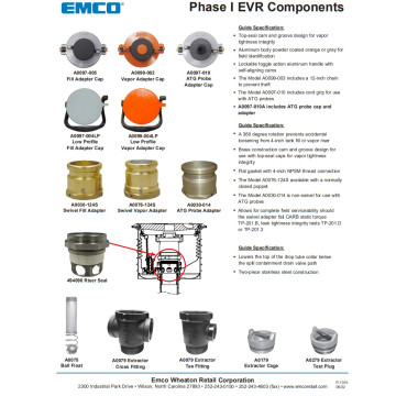 Adaptadores EMCO Wheaton-A0030-014