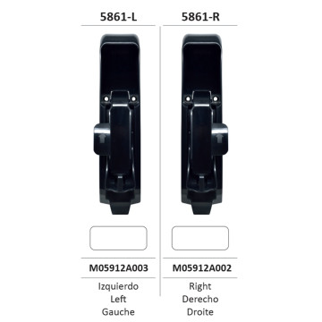 Pistolera para boquilla de combustible, soporte de pistola